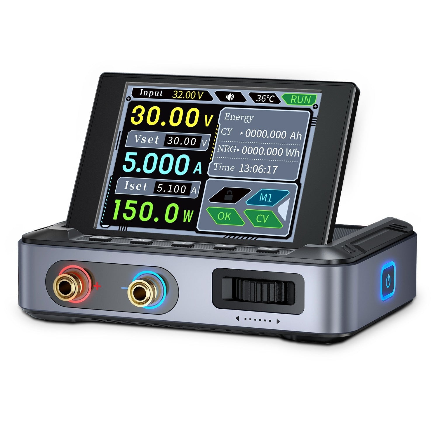 FNIRSI DPS-150 — Fuente de alimentación DC