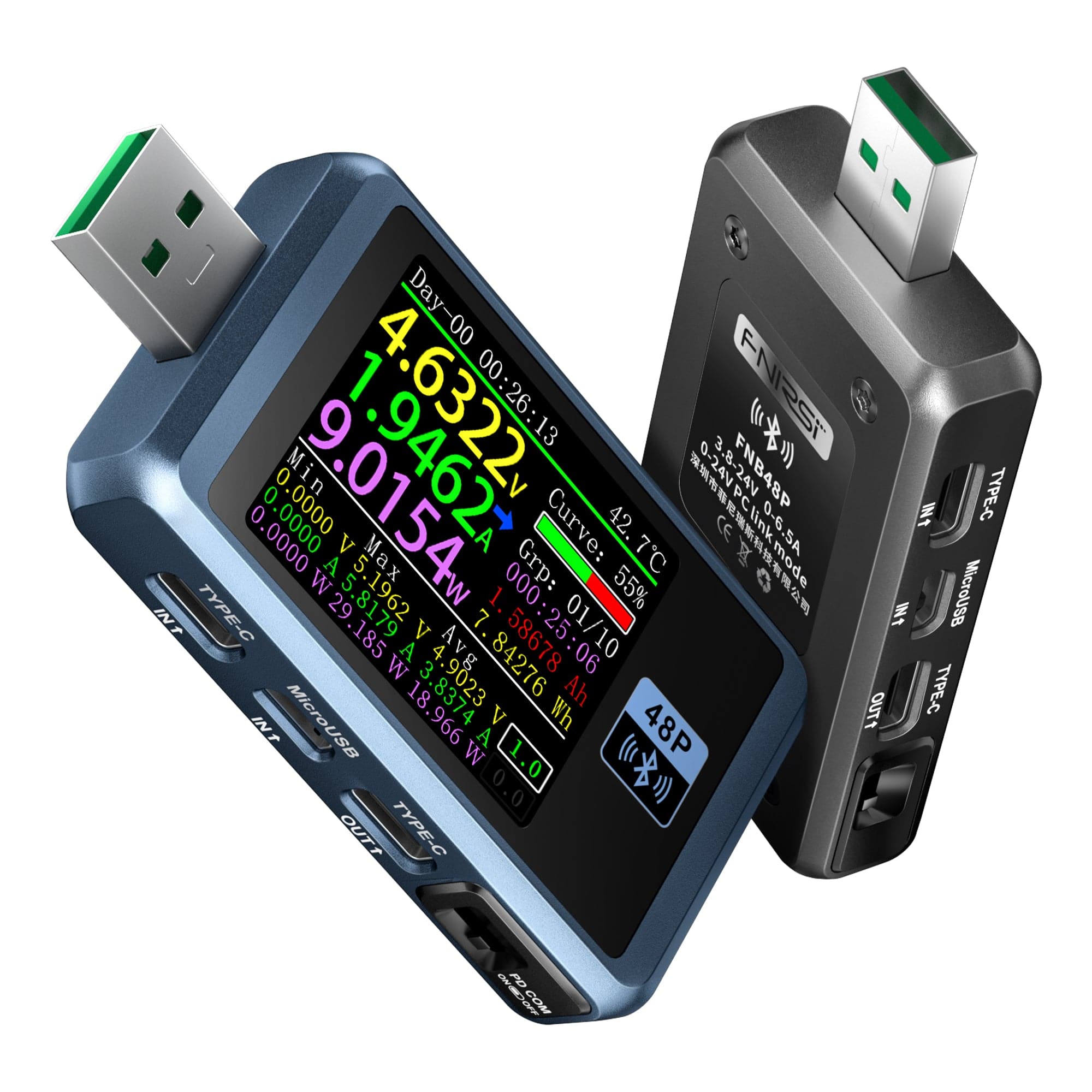 FNIRSI FNB48P — Tester USB
