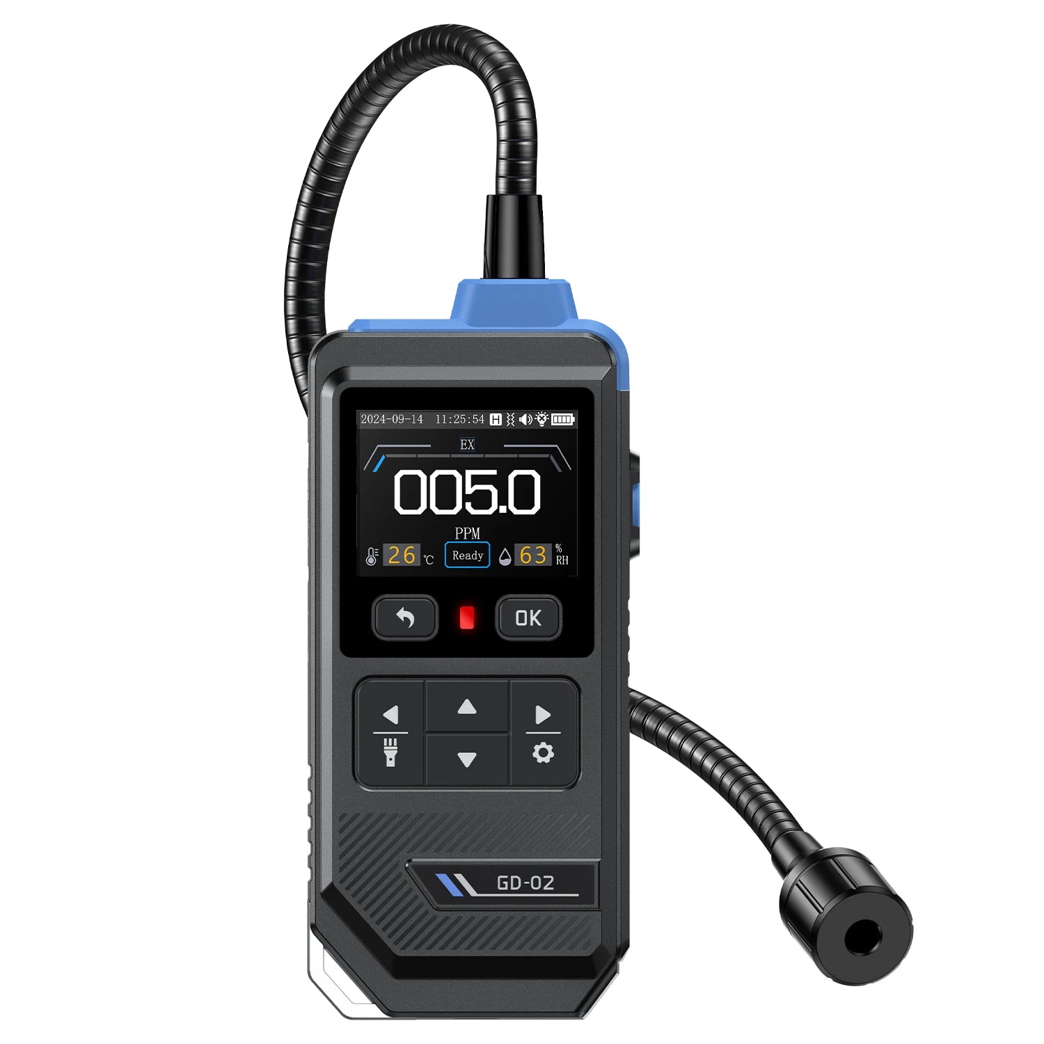 FNIRSI GD-02 — Detector de gas combustible
