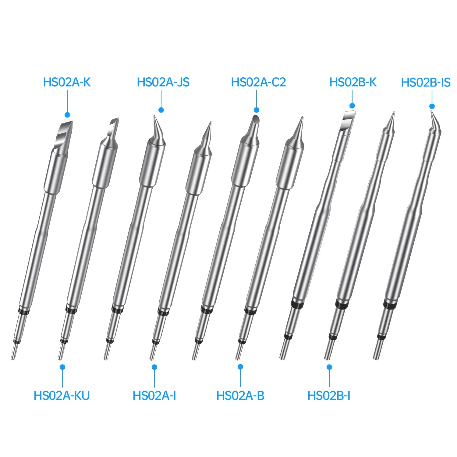 FNIRSI HS-02-ACC — Accesorios para soldador HS-02
