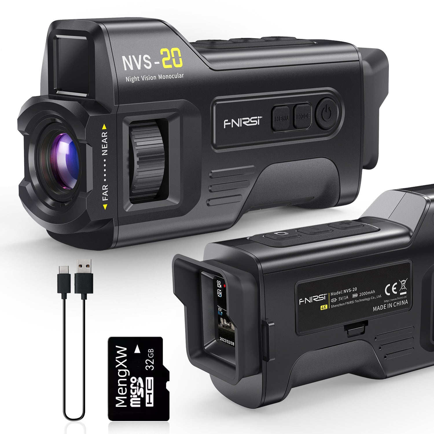 FNIRSI NVS-20 — Visor nocturno