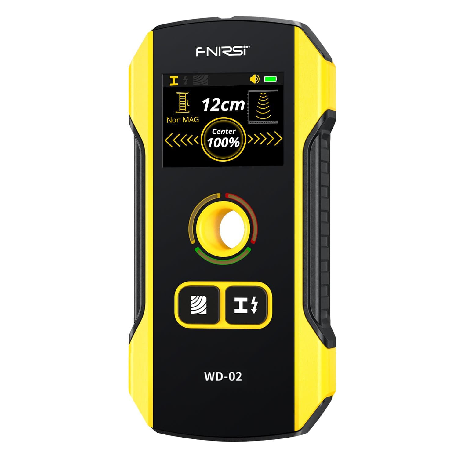 FNIRSI WD02 — Detector de metales/cables en pared